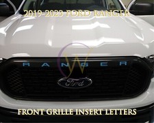 Letter Inlay Insert For 19 - 23 Ford Ranger Vinyl Decal Truck Stamp Front Grille Letter Inlay Insert For 19 - 23 Ford Ranger Vinyl Decal Truck Stamp Front Grille