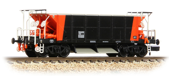 Graham Farish N 377-004 BR YGH Sealion Bogie Hopper Wagon LoadHaul Black&Orange