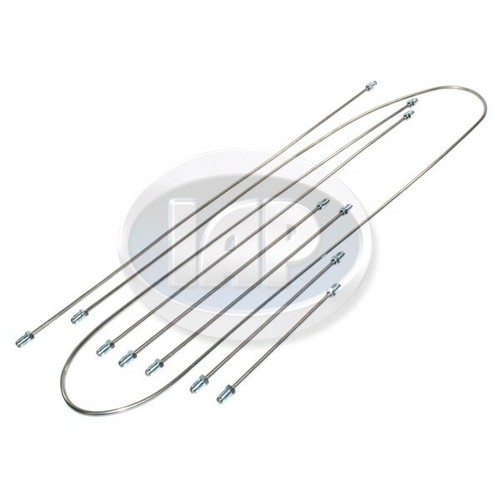 19671968 Volkswagen Bug / Karmann Ghia Stainless Steel Brake Line Kit