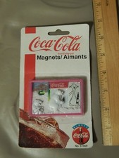 (1997) Always COCA-COLA "Cave of Mirrors" Polar Bear Fridge Magnet *NEW_NIP*