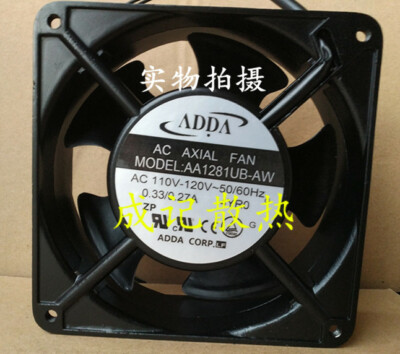 1pcs  ADDA AA1281UB-AW 12038 110V elevator fan