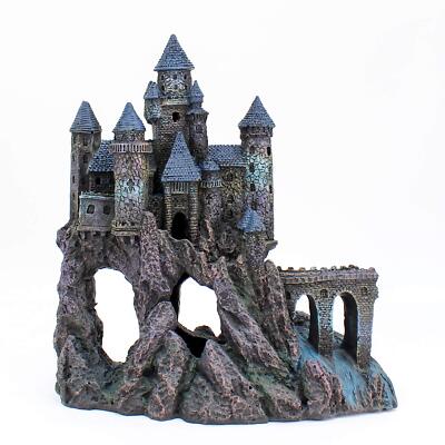 Age-of-Magic Wizard s Castle Aquarium Decoration   Safe for Freshwater and Sa...