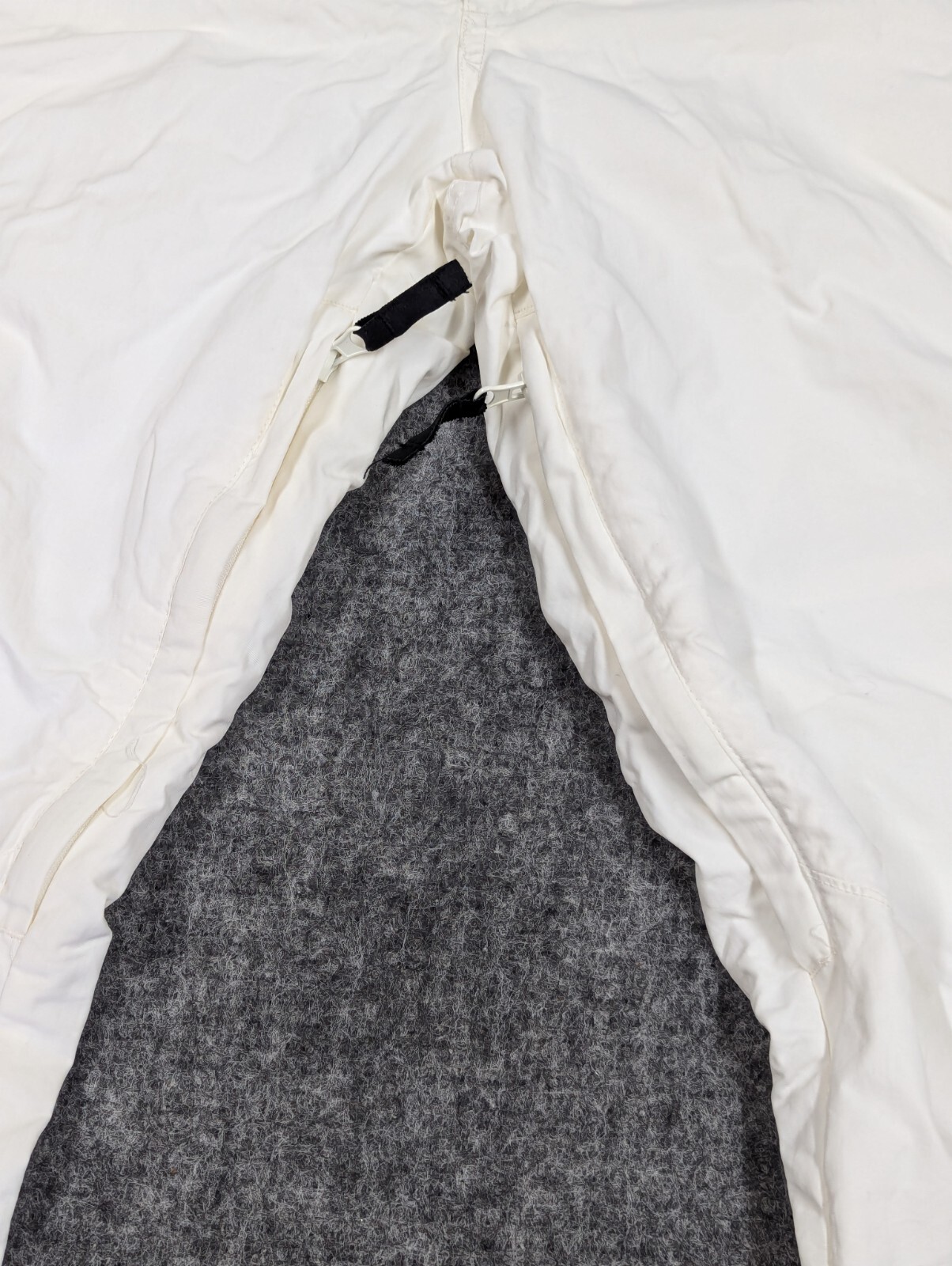 SALOMON Pantalone snowboard Solomon donna bianco medio piccola macchia sulla gamba inferiore