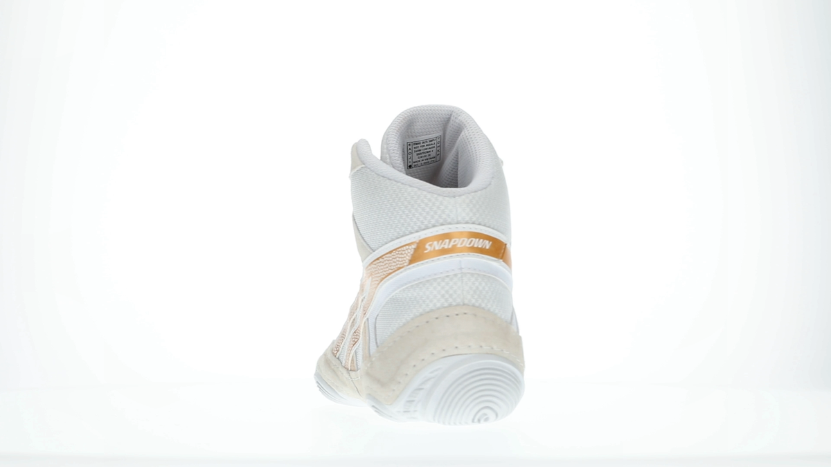 Asics Snapdown 4 Mens Wrestling, Boxing Shoes White Pure