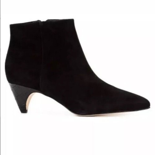 sam edelman black suede booties
