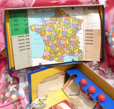 Ancien Jeu La Poste - Transcar Paris - Enfant - Années 50