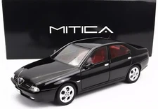 1:18 MITICA Alfa Romeo 166 3.0 V6 1998 Red Interior Black MITICA200033-D Modelb