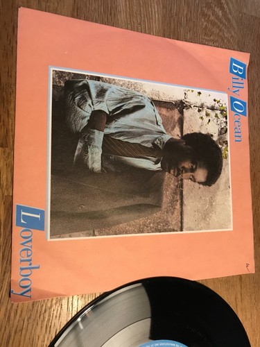 BILLY OCEAN ""LOVERBOY"" SINGLE & DUB MIX 1984 JIVE RECORDS WESTDEUTSCHLAND VINYL 7"*