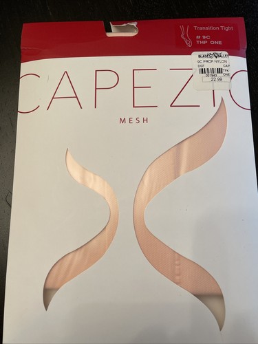NIB Capezio Mesh Transition Tight #9C 