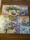 Lot Of (6) Miniature Wargames Magazines 205 206 246 254 261 267