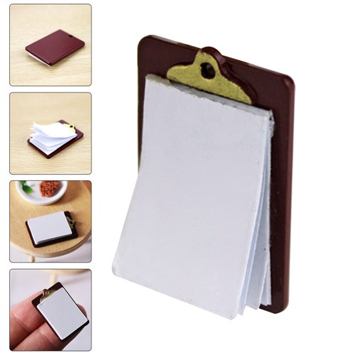 Simuliertes WordPad Kind Mini-Schreibtafel Mini-Hausmodell-Schmuck - 第 3/12 張圖片