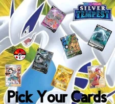 Pokemon SWSH Silver Tempest Pick Your Cards Pack Fresh Ships Fast!!!