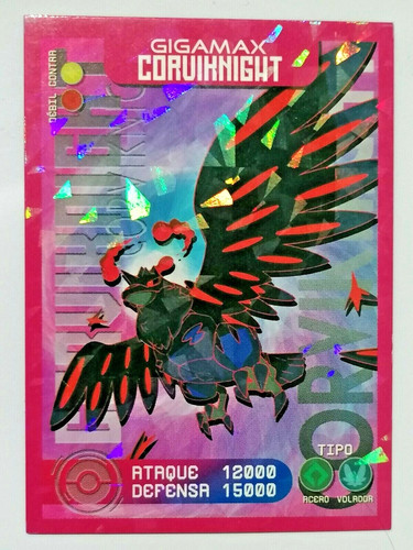 CARD POKEMON EJ VOL. II #28 CORVIKNIGHT VMAX 2020 Galar South America TCG FOIL
