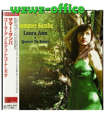 Laura Ann & Quatro Na Bossa Jazz SEALED NEW CD ''Summer Samba'' Paper Sleeve OBI E