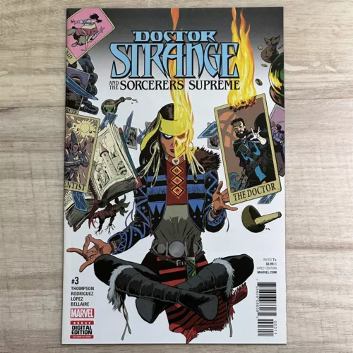 DOCTOR STRANGE & THE SORCERERS SUPREME #3 2017 1ST DEMON RIDER KUSHALA FT COVER