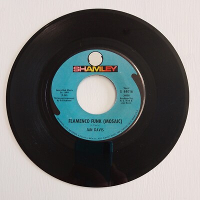 Jan Davis Flamenco Funk Mosaic Hornet's Nest 7 Inch Vinyl Record