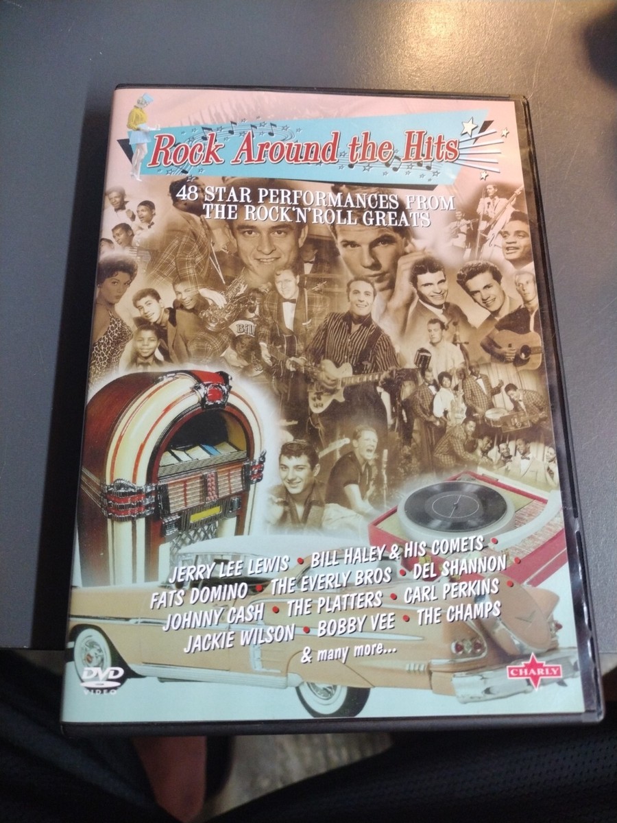 Rock Around The Hits DVD 48 Star Performances 50s rock With Rock Around The Hits DVD 48 Star Performances 50s rock With