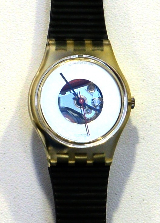 Montre Swatch LK 112 Midas Touch 1988 idée cadeau vintage luxe livrée prête à offrir
