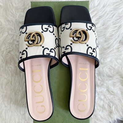 3j24 GUCCI グッチ GGマーモント フリンジサンダル 41サイズ