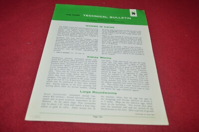 Hog Health Technical Bulletin Dealer's Brochure YABE18 