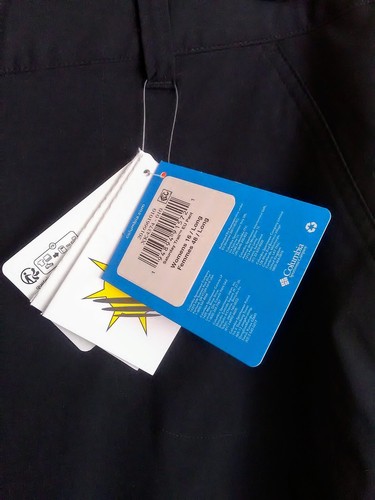 Columbia Omni Shield Saturday Trail Hiking Trousers Black Sz16L 38W 32L BNWT - Picture 5 of 5