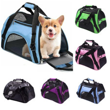Pet Dog Cat Carrier Bag Soft Sided Comfort Travel Tote Case Airline Approved US