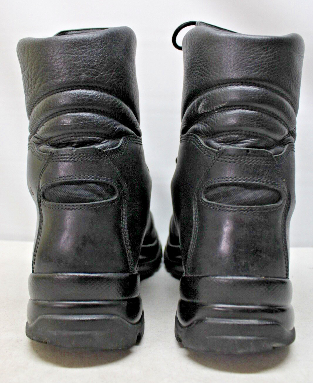 KENETREK HARD TACTICAL BOOTS  BLACK LEATHER WORK BOOTS  420-HK  MEN'S 12 M