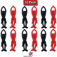 FLYING NINJA 12 x STICKY STRETCH CRAWLER TOY KIDS CHRISTMAS GIFT STOCKING FILLER