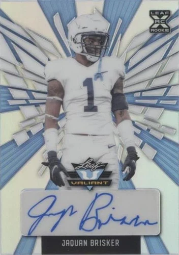 2022 Leaf Valiant Jaquan Brisker #BA-JB1