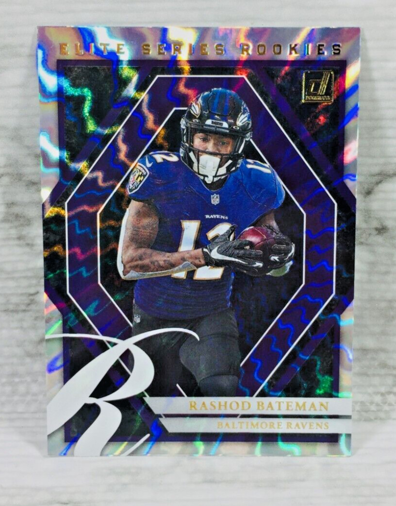 2021 PANINI DONRUSS FOOTBALL #ESR-RBA RASHOD BATEMAN ELITE SERIES ROOKIES RC!