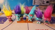 TROLLS BAND TOGETHER Dreamworks BROZONE ON TOUR 5 Small Dolls 2024. 3 extra .