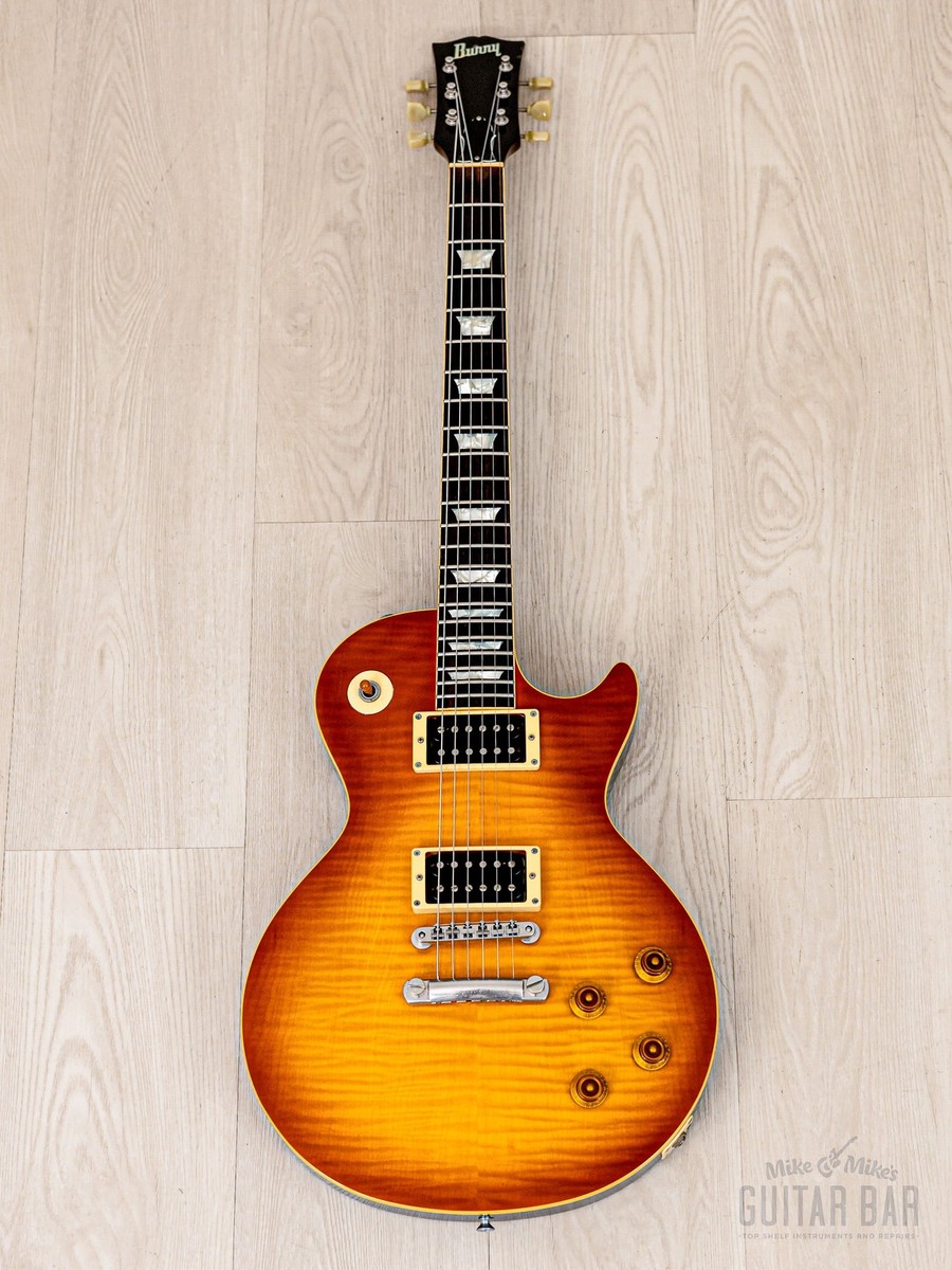 1991 Burny RLG '59 Model Standard Flame Top w/ 50s-Style Neck & VH
