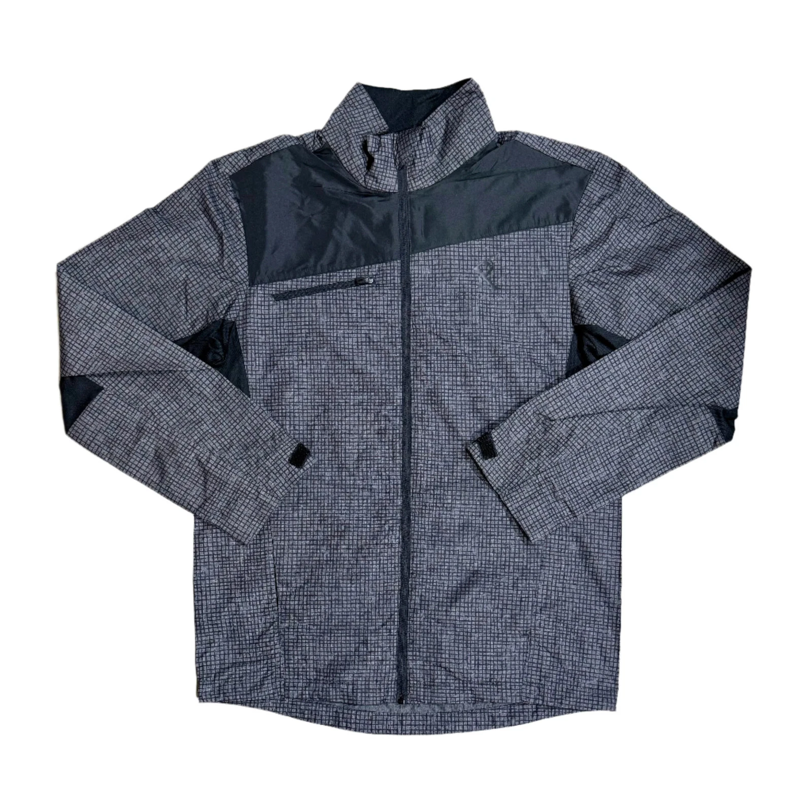 Kinda Pro Men's Black Carbon Windbreaker Jacket Available up to 3XL