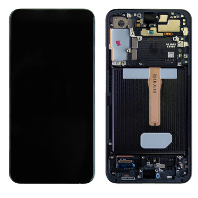 OLED Display Digitizer Assembly + Frame For Galaxy S22+ Plus 5G S906W - Green