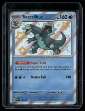 Pokémon TCG Baxcalibur 130/091 SV: Paldean Fates Holo NM Pack Fresh on eBay