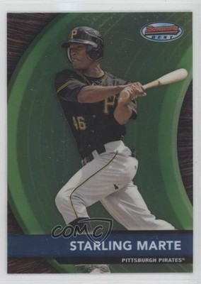 2012 Bowman Bowman's Best Prospects Starling Marte #BBP23 Rookie RC e9p