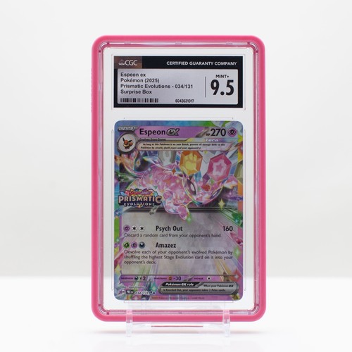 Espeon ex graded CGC 9.5 for sale on eBay