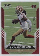 2021 Score Dots Red 427/460 Richard Sherman #275 16ik
