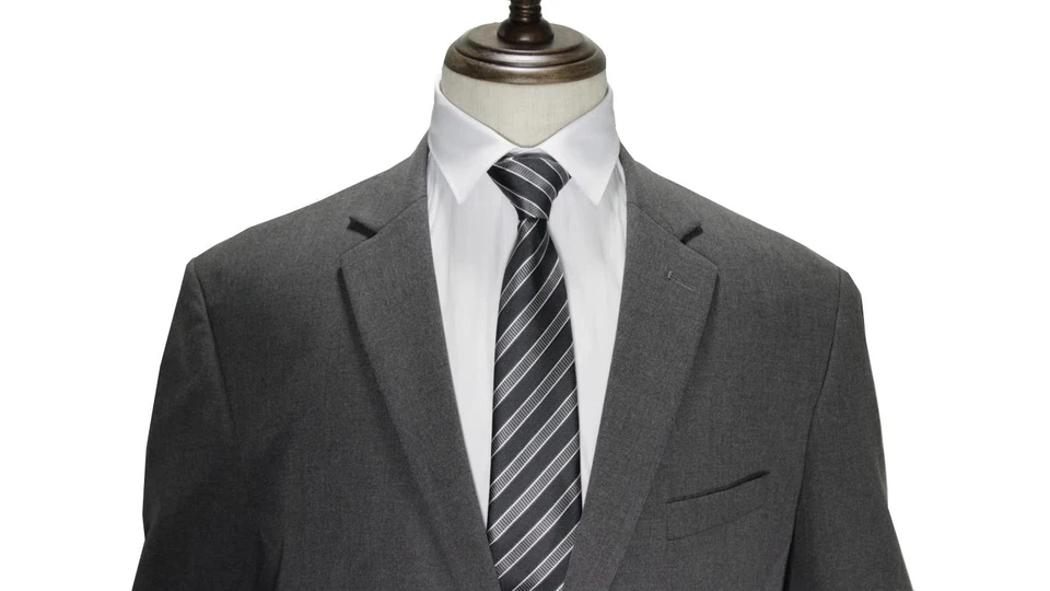 6 PAQUETES Corbata Hombre Regular/Extra Larga Ajustable Pre Atada Clip en Cremallera Fácil Foto 2 de 4