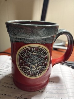 Death Wish Coffee Mug 2020 Dia De Los Muertos Red Cup LE Deneen #3608 Of 5000