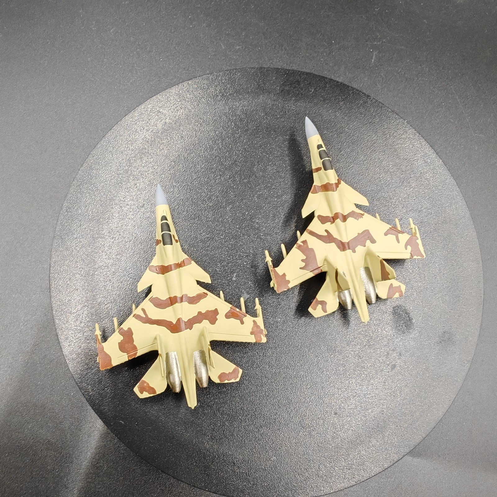 3D printed 1/350/400 Russian Su-37 fighter Flanker-F  Finished aircraft model
