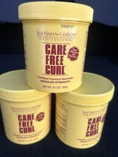 Softsheen Carson Care Free Curl SUPER STRENGTH Cold Wave Rearranger 14.1oz 3 pk