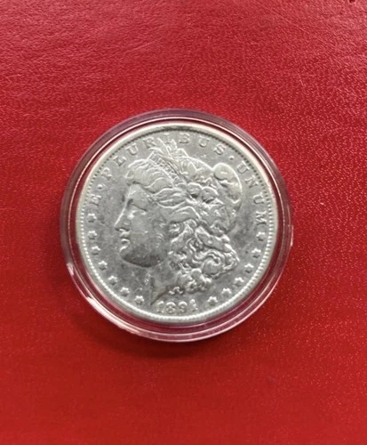 1891 CC Morgan 90% Silver Dollar- Circulated - VG Tone & Features AU/MS Quality