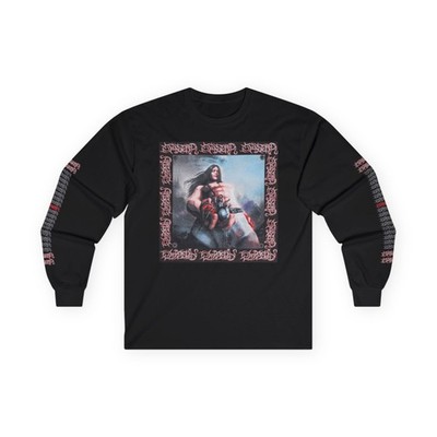Bladee Spiderr Drain Gang Album DG Tour Merch Long Sleeve Tee T-Shirt All Sizes