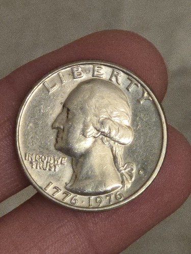 1776-1976 D US Bicentennial Quarter, DDO,Die Crack On Reverse Washington Crying - Picture 8 of 8