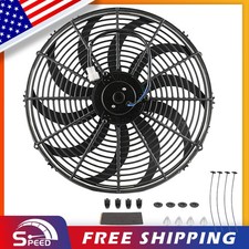 16 Inch Slim Electric Radiator Fan For Radiator Cooling Fan Slim Fan Car