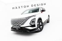 Maxton Design Frontlippe Passend FüR Omoda 5 Mk1 Schwarz Hochglanz