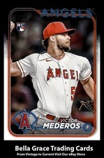 2024 Topps Series 1 Victor Mederos #270 Los Angeles Angels Rookie MLB Baseball