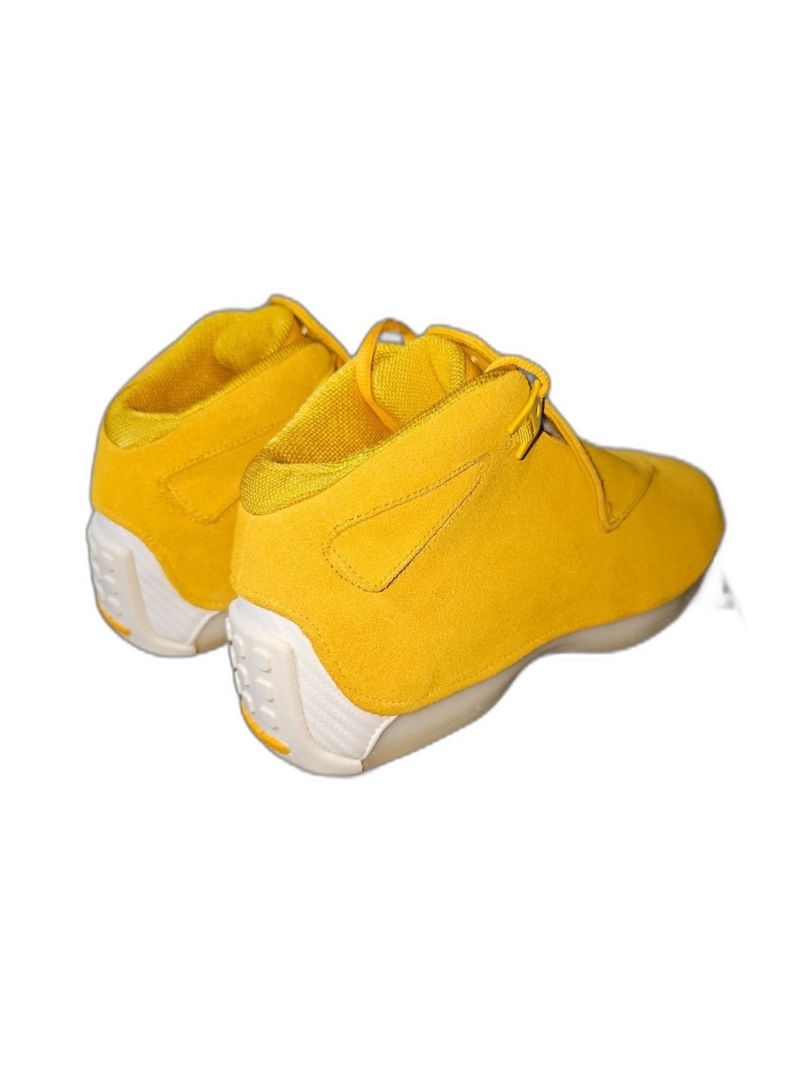 Size 9.5 - Air Jordan 18 Retro Yellow Suede for sale online | eBay