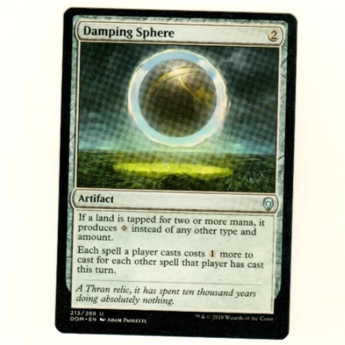 Damping Sphere Dominaria 213/269 Uncommon Magic The Gathering Card - Image 3 of 4
